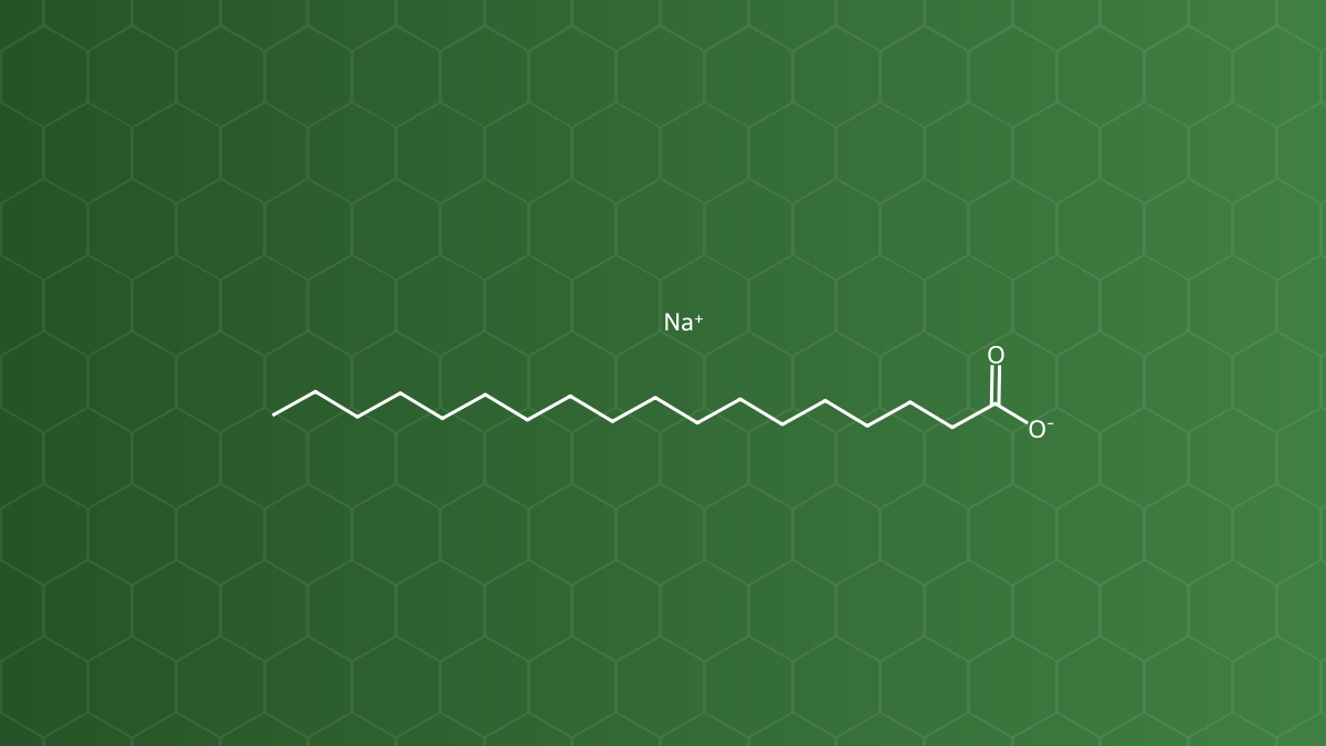 Sodium Stearate (Natri stearat) – Nhũ hóa, tạo gel, tá dược trơn – công thức cấu tạo