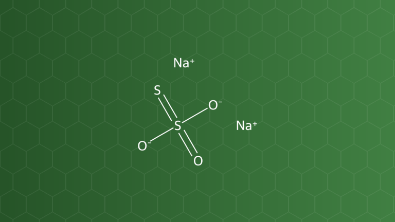 Sodium Thiosulfate (Natri thiosulfat) – Chất chống oxy hóa – công thức cấu tạo