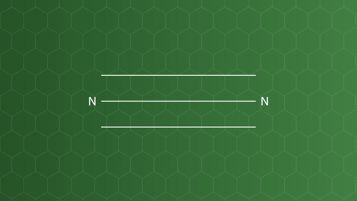 Nitrogen (Nitơ (N₂)) – Khí đẩy aerosol, đuổi không khí – công thức cấu tạo