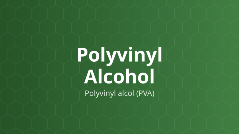 Polyvinyl Alcohol (Polyvinyl alcol (PVA)) – Tăng độ nhớt, ổn định, bao, bôi trơn