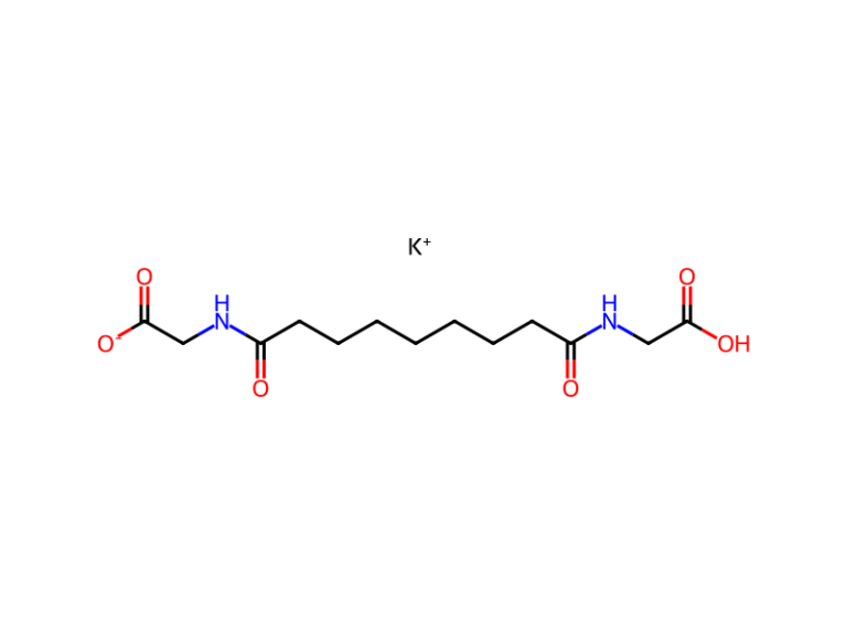 Công thức cấu tạo Potassium Azeloyl Diglycinate