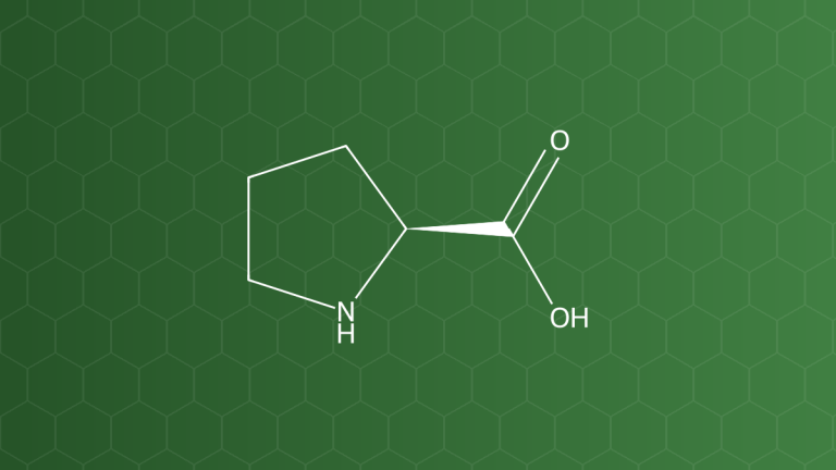 Proline (L-Prolin) – Chất ổn định, chất phân tán – công thức cấu tạo