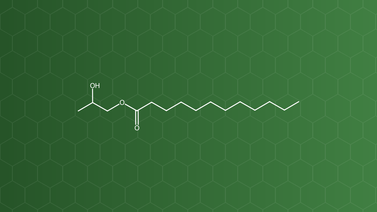 Propylene Glycol Monolaurate (Propylen glycol monolaurat) – Dung môi lipid, tăng thấm – công thức cấu tạo