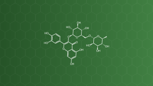 Rutin (Rutosid) – Flavonoid glycosid – công thức cấu tạo
