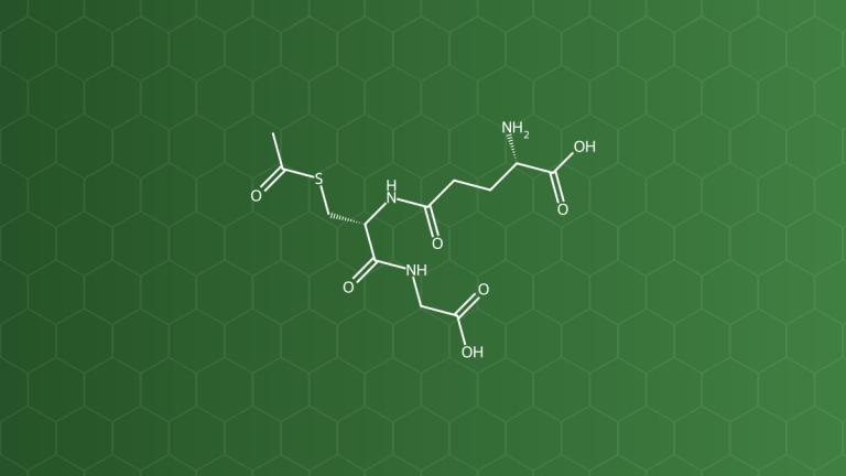 S-Acetyl-L-glutathione – Dẫn chất glutathion – công thức cấu tạo