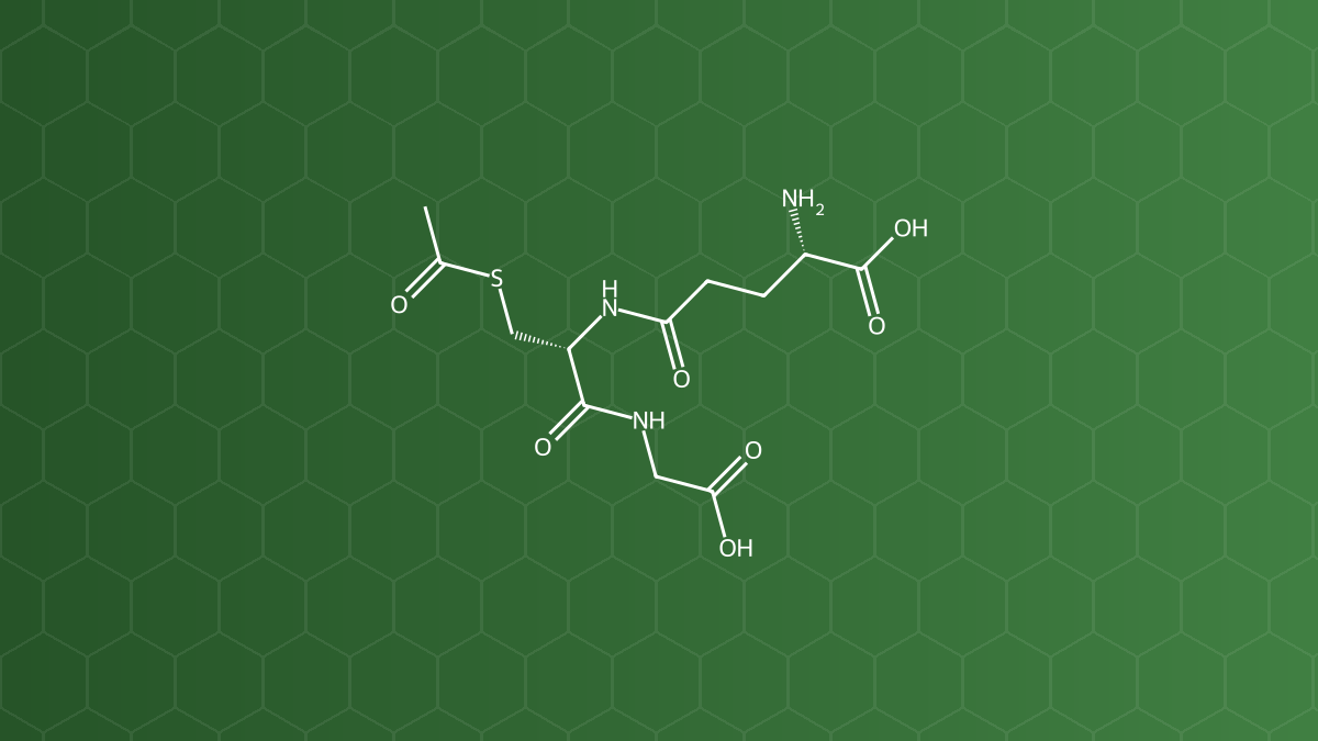 S-Acetyl-L-glutathione – Dẫn chất glutathion – công thức cấu tạo