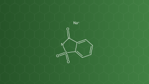 Saccharin Sodium (Saccharin natri) – Chất tạo ngọt cường độ cao – công thức cấu tạo