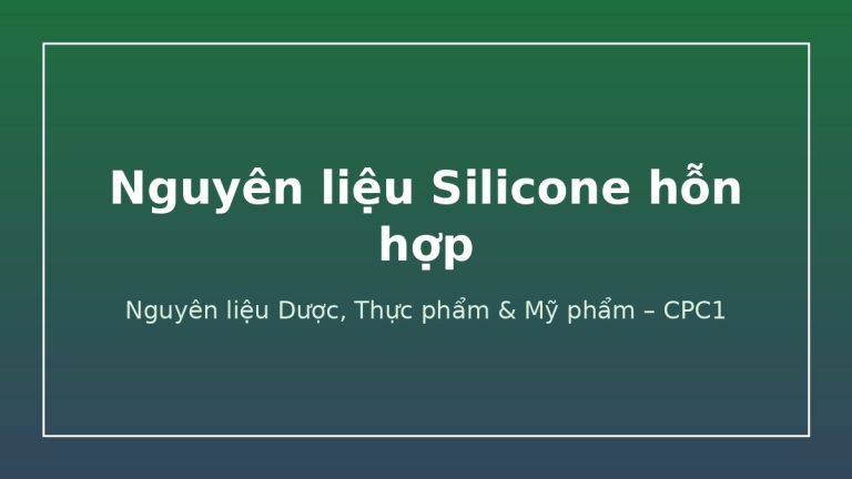 Nguyên liệu Silicone hỗn hợp – Serasilk EL 63 18KG/PAIL