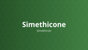 Simethicone (Simethicon) – Chống tạo bọt, chống thấm nước