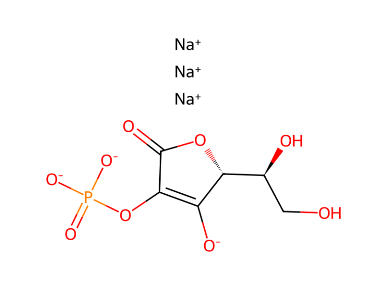 Công thức cấu tạo Sodium Ascorbyl Phosphate