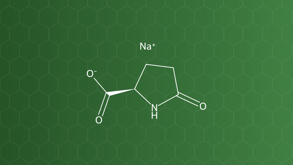 Sodium PCA (Natri pidolat) – Chất giữ ẩm – công thức cấu tạo