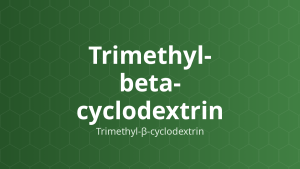 Trimethyl-beta-cyclodextrin (Trimethyl-β-cyclodextrin) – Tạo phức lồng, tăng độ tan
