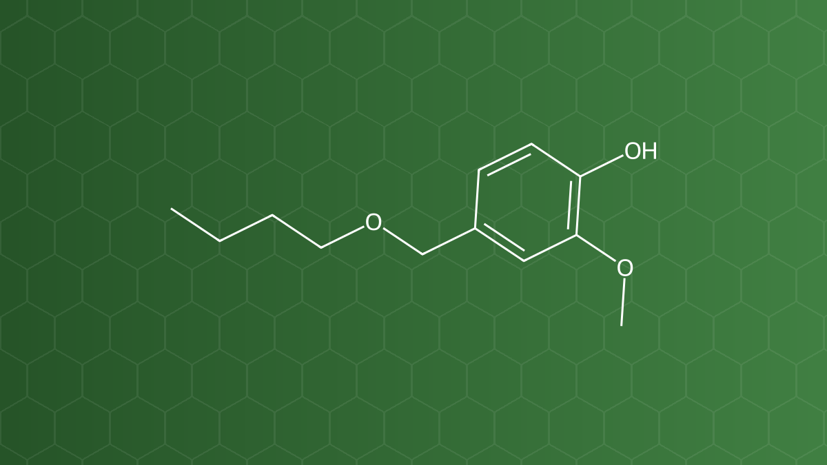 Vanillyl butyl ether – Chất tạo cảm giác ấm – công thức cấu tạo