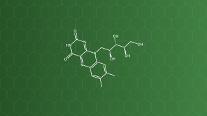 Riboflavin (Vitamin B2 – E101) – Vitamin, phẩm màu vàng – công thức cấu tạo