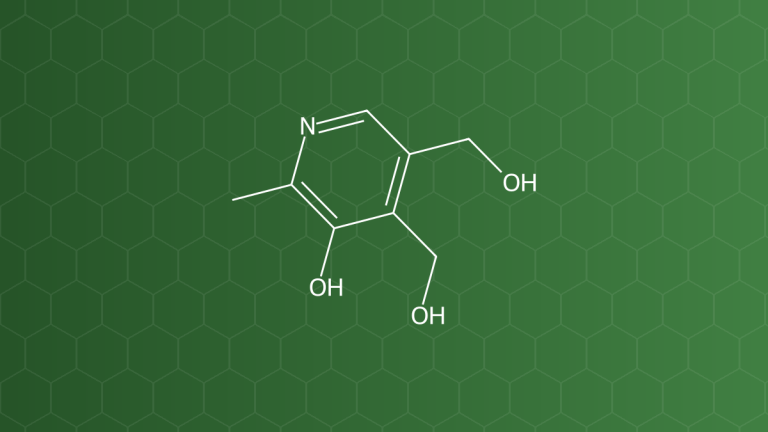 Pyridoxine HCl (Vitamin B6) – Vitamin tan trong nước – công thức cấu tạo