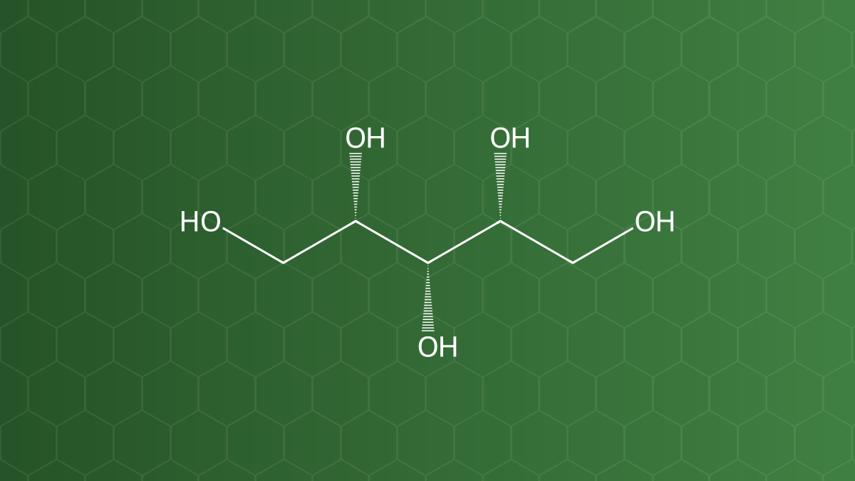 Xylitol (Xylitol) – Tạo ngọt, tá dược độn, giữ ẩm, tạo mát – công thức cấu tạo